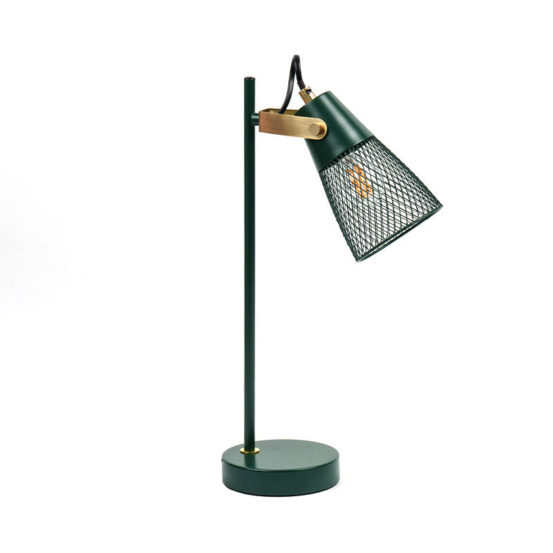 Hotell sovrum metall ihålig järnbordslampa