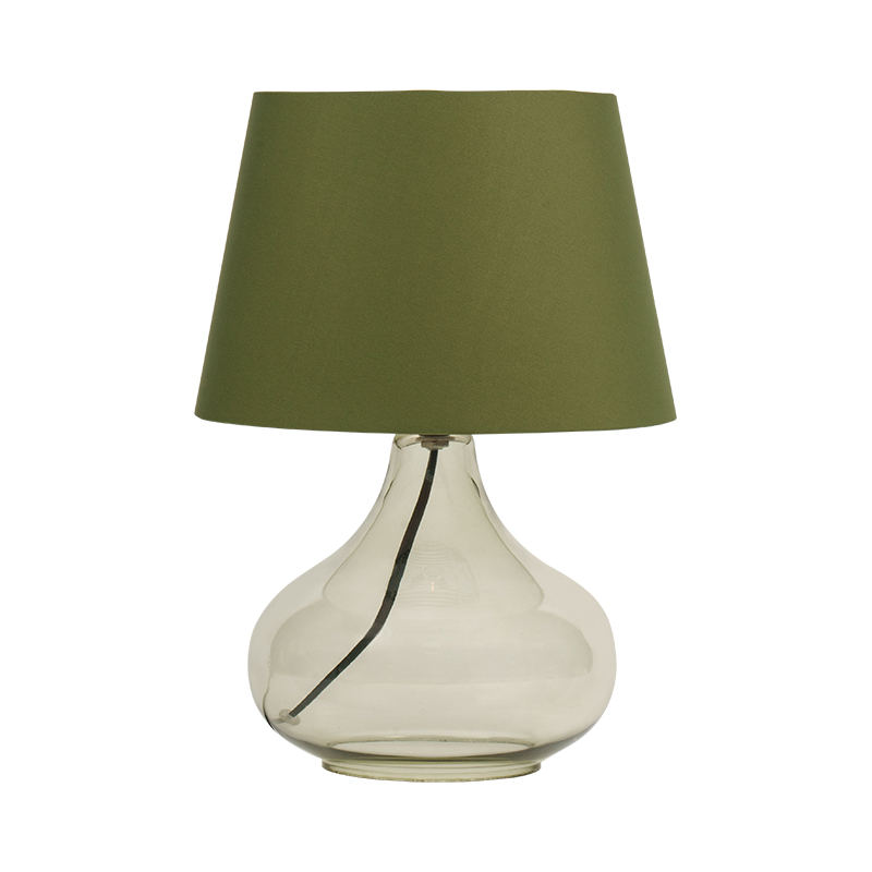 Europeisk stil enkel glasbordslampa