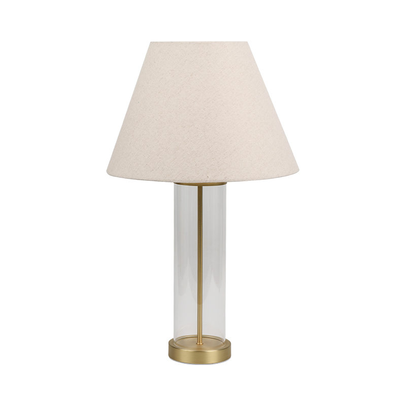 Amerikansk stil glasbordslampa