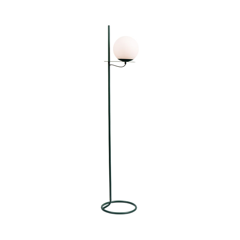 Japansk stil glasgolvlampa