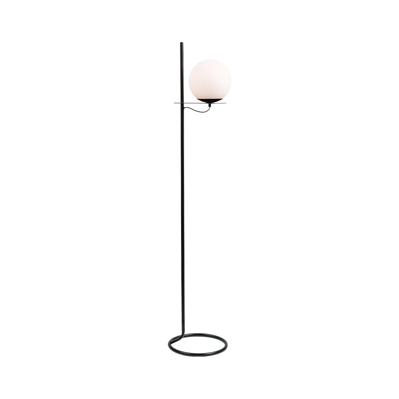 Japansk stil glasgolvlampa
