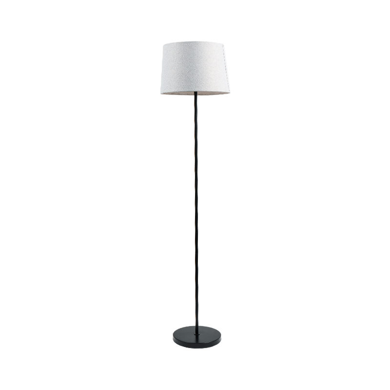 Tygskydd rak polbelysningsgolvlampa