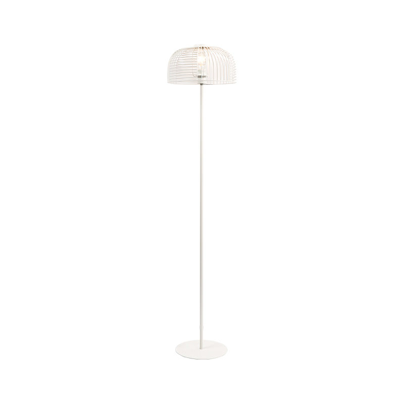Nordisk smidesjärn dekorativ golvlampa
