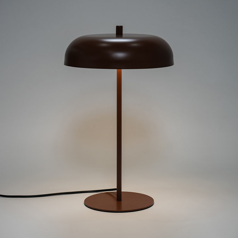 LED -vintage metallbordslampa