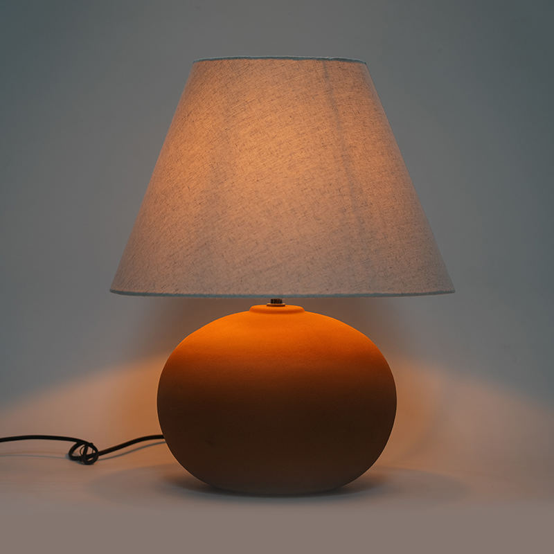 Rund bas kreativ bordslampa