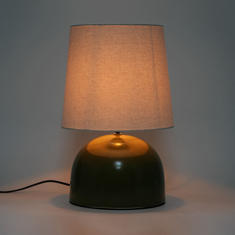 Stor enkel keramisk rundbellrebelllampa