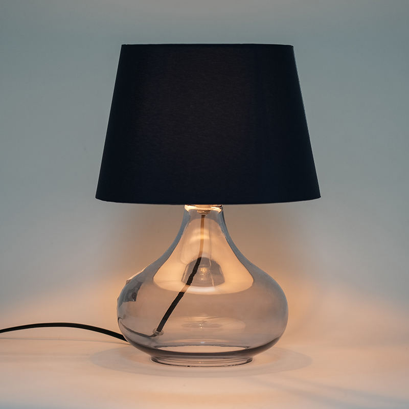 Europeisk stil enkel glasbordslampa