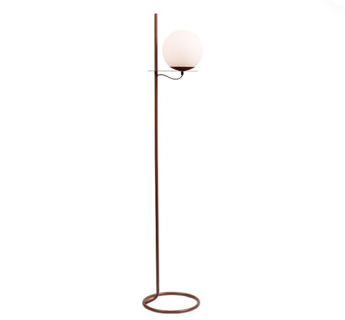 Är denna japanska glasgolvlampa lämplig för långvarig användning? Skyddar det ögonen?